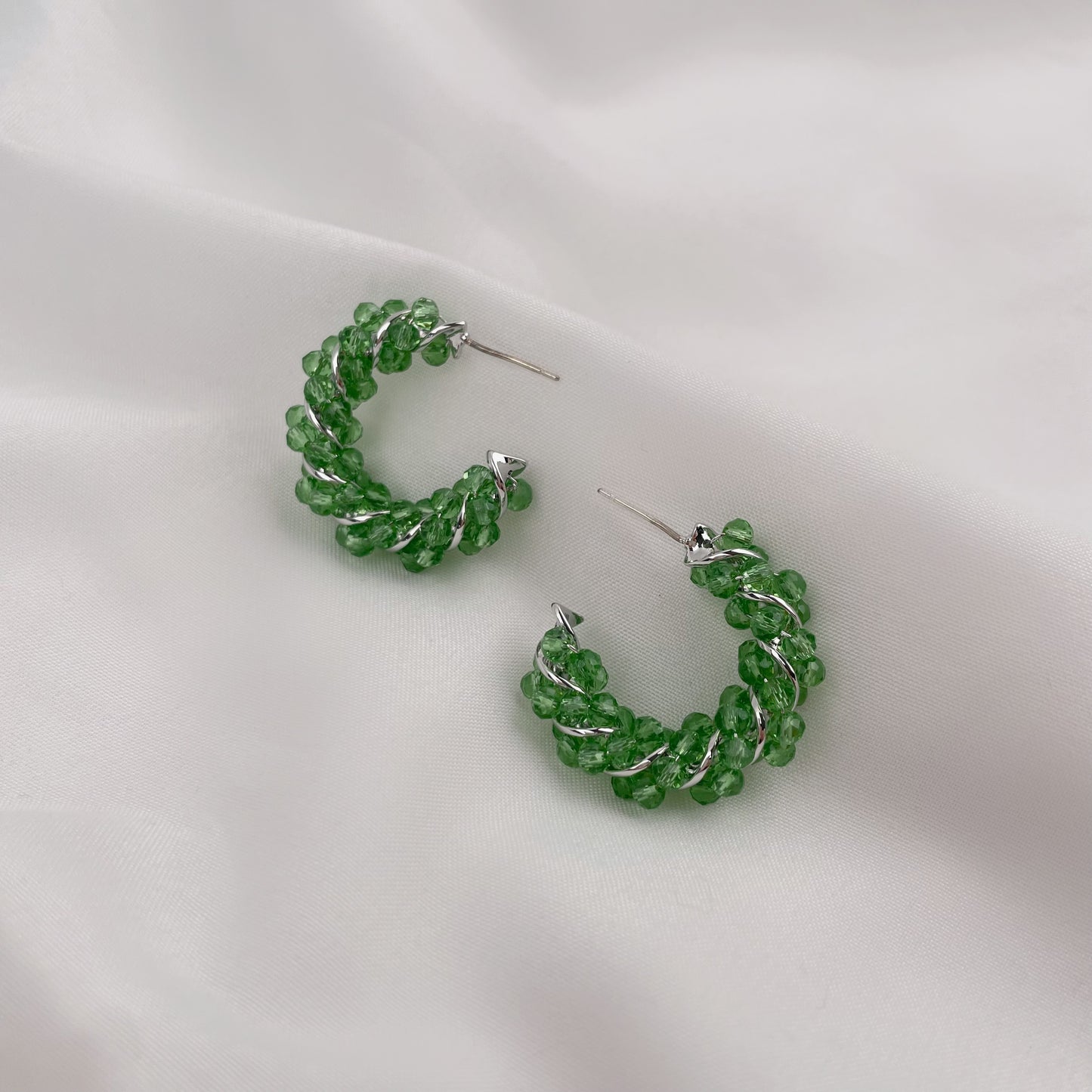 GREEN EARRING