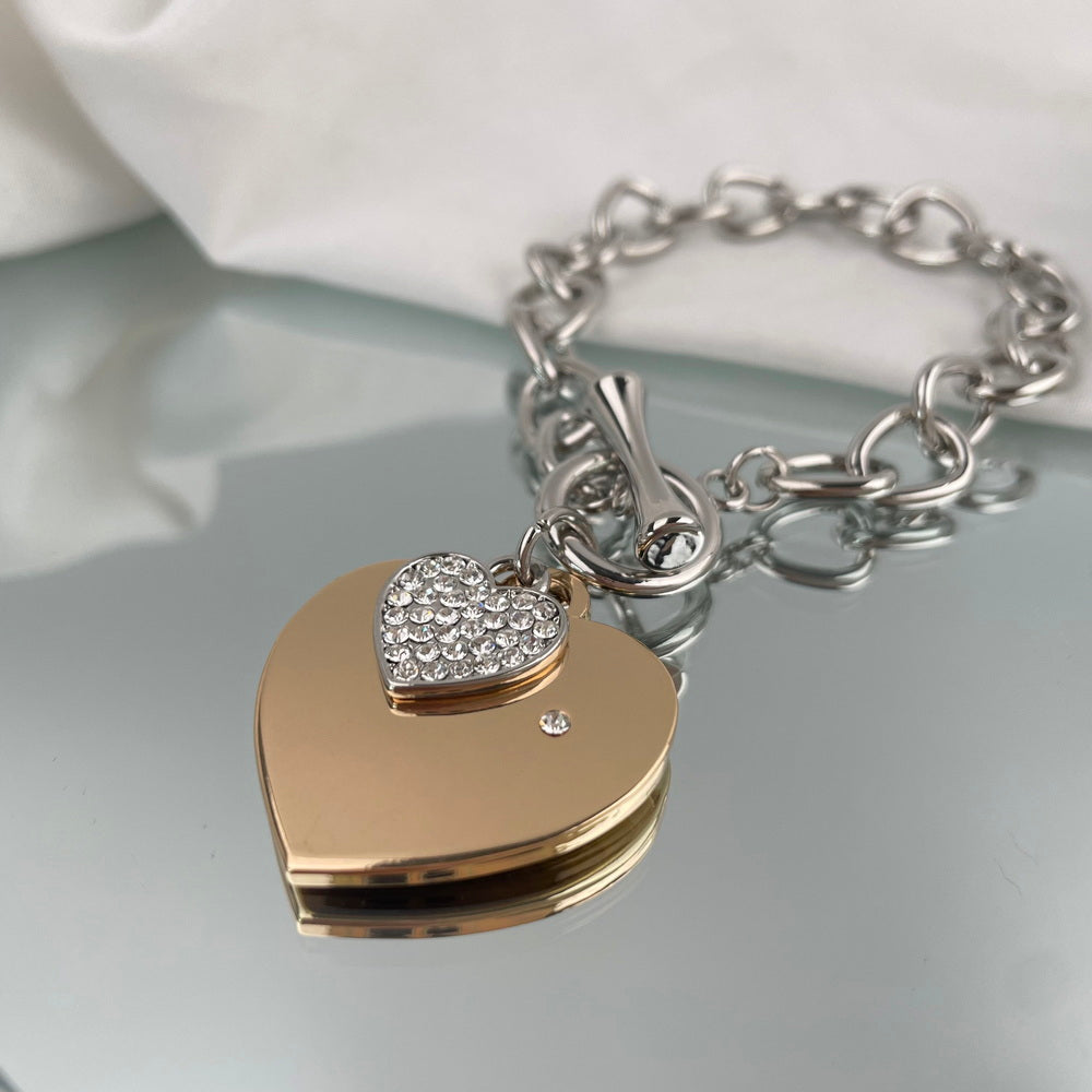 HEART PENDENT BRACELET