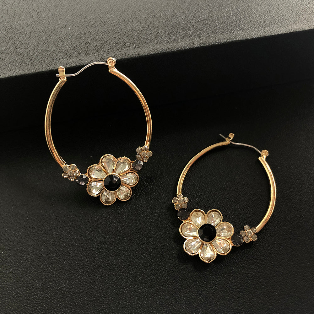 VINTAGE FLOWER EARRINGS