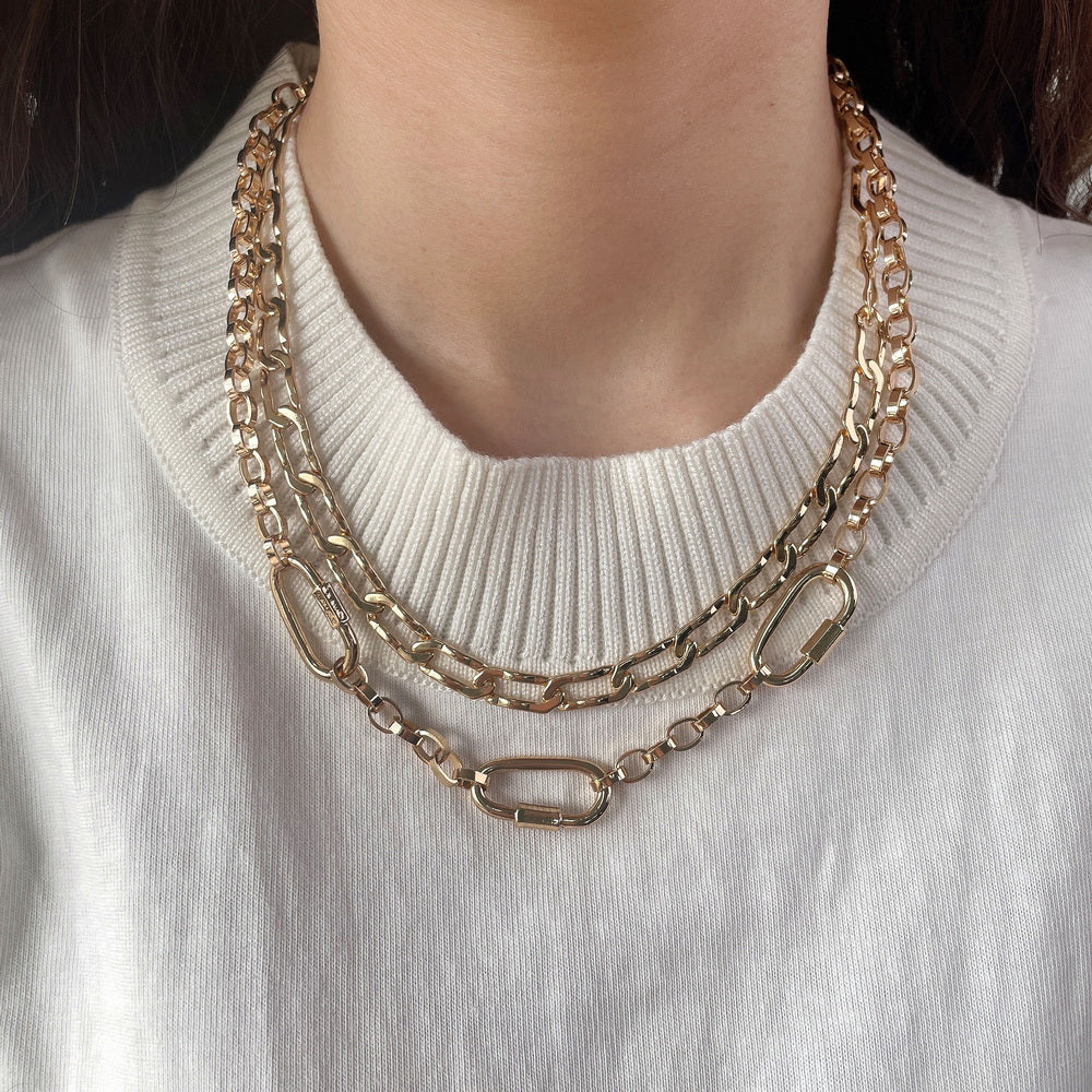 GOLD LINK NECKLACE