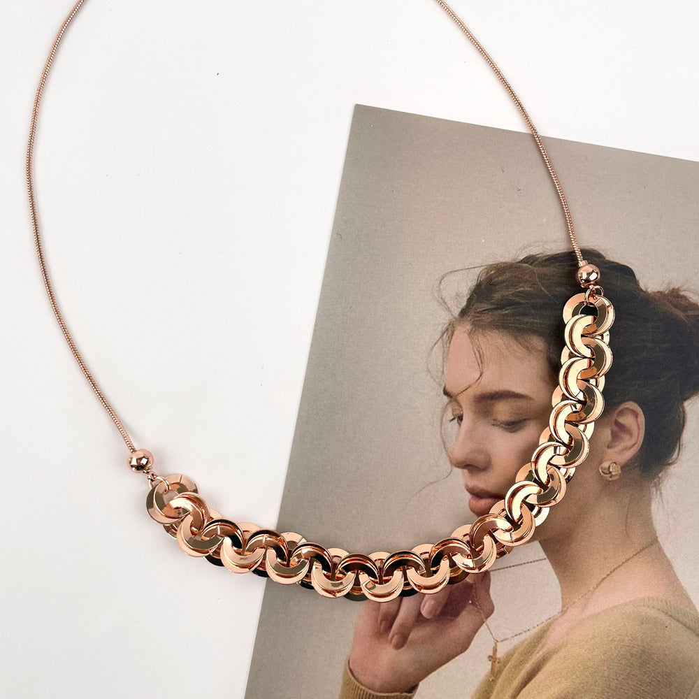 ROSE GOLD-PLATED NECKLACE