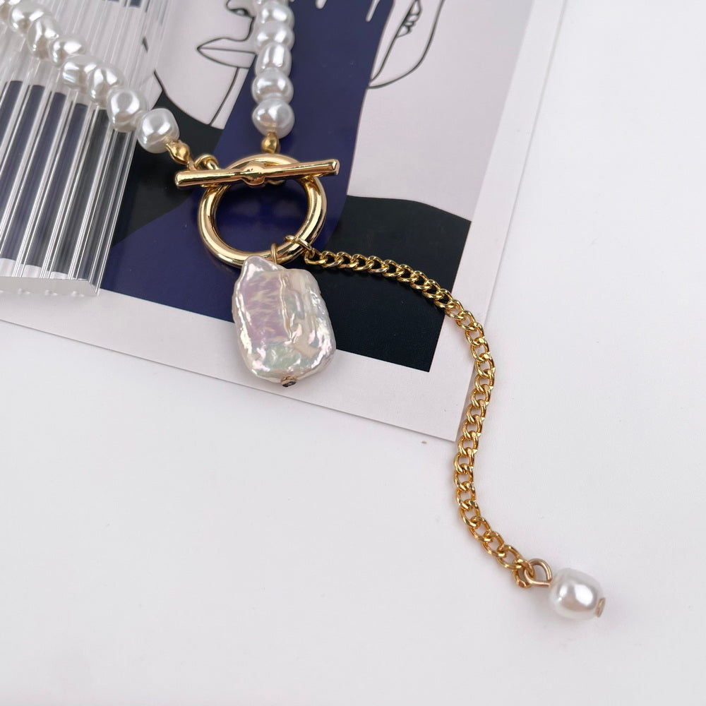 Y-CHAIN PEARL NECKLACE